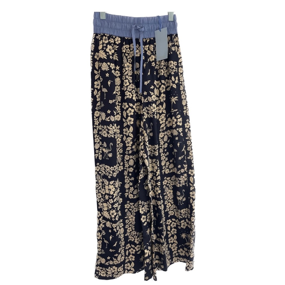 NWT SCOTCH & SODA Les Tropiques women’s Wide leg pants in XS - Picture 9 of 9